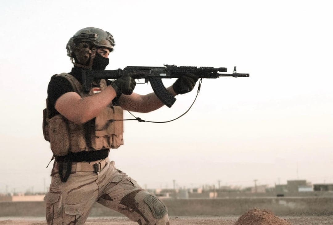 My light loadout in Iraq